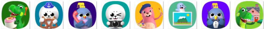 New Android 12 native app icons.