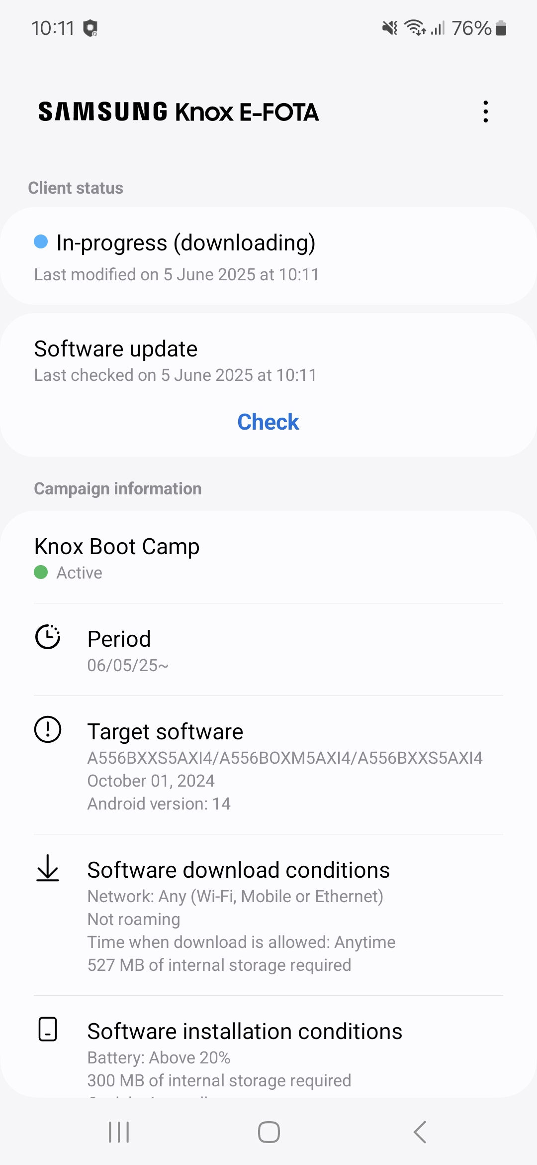 inbound update