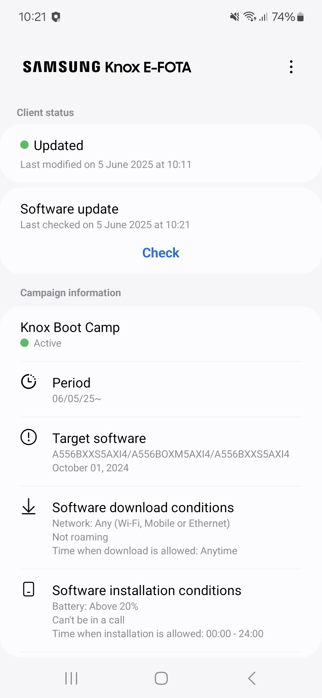 most recent firmware