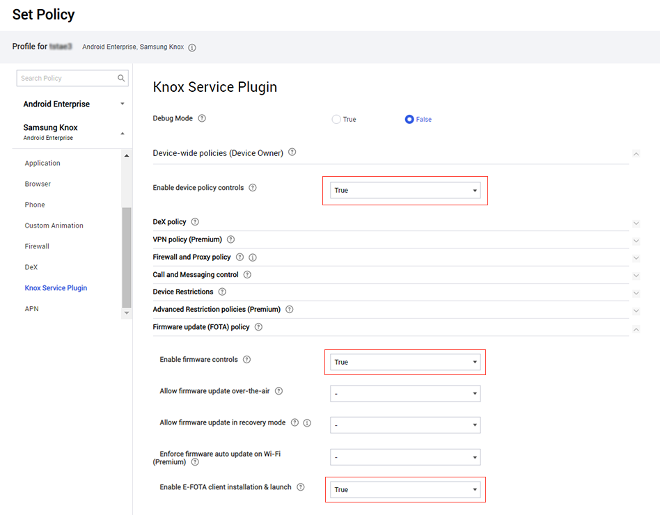 knox service plugin