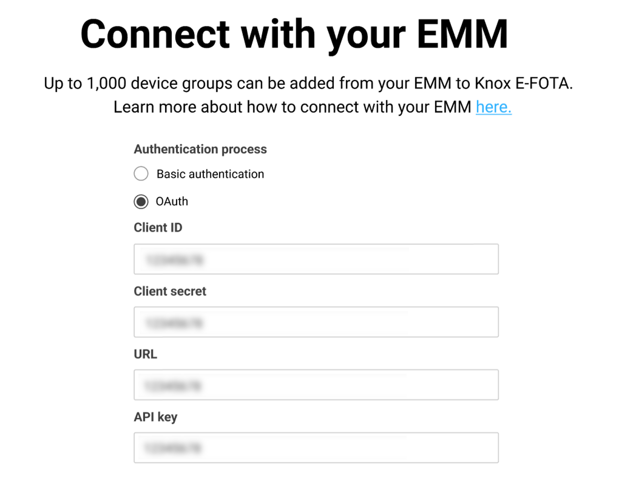 VMware OAuth authentication