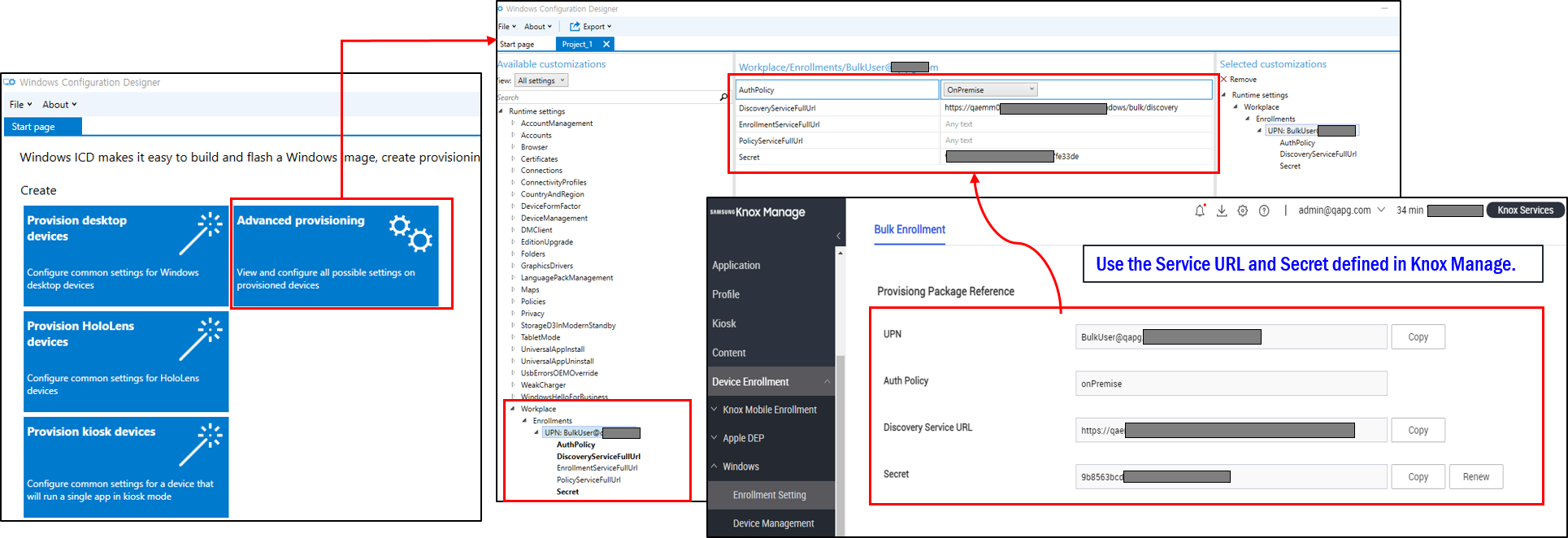 An overview of the process of creaing a PPKG with the Windows Configuration Designer tool