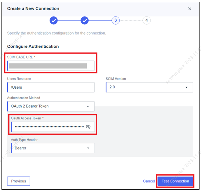 Specify values