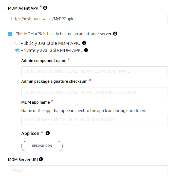 on-premises intranet mdm apk